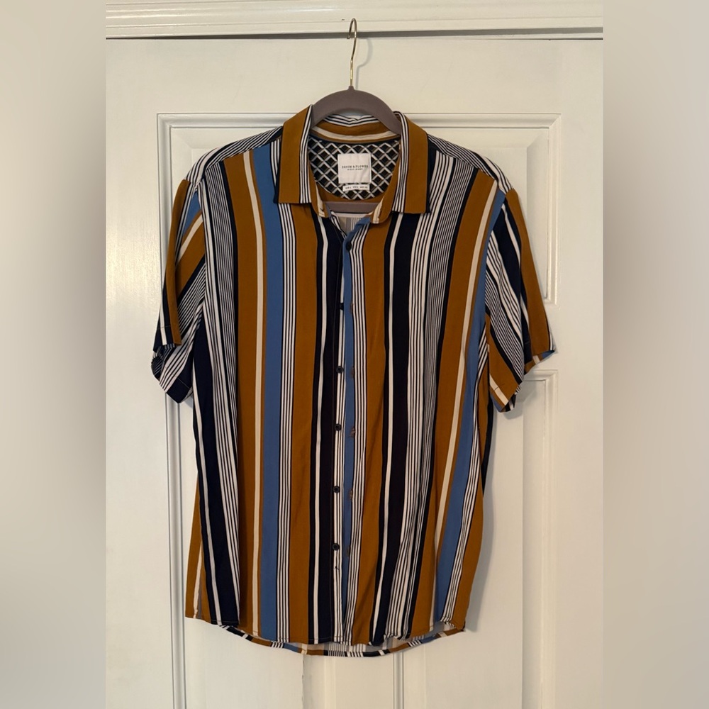 Denim & Flower Multicolor Striped Shirt